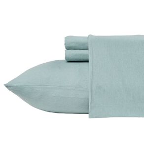 Living & Co Cotton Flannelette Sheet Set Grey